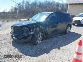 2021 GMC Terrain SLE with VIN 3GKALTEV2ML390615, listed as a IAAI auction lot 41860128 with 68,197 mi miles and . Bid and sale history available at carsss.com. Image 2.