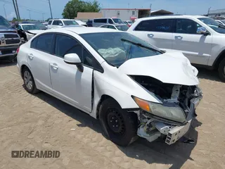 2012 Honda Civic LX z VIN 19XFB2F50CE022045, wystawiony jako IAAI lot #42380684 z przebiegiem 179 026 mil mil oraz . Historia ofert i sprzedaży dostępna na DreamBid. Obrazek 1.
