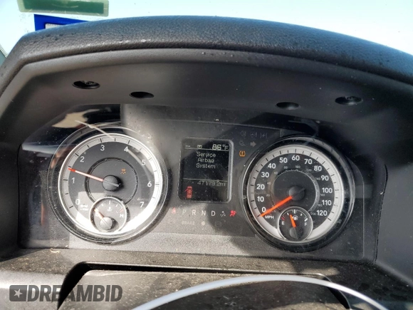 2021 Ram 1500 Classic Tradesman with VIN 1C6RR6FT3MS503928, listed as a Copart auction lot 78667624 with 47,179 mi miles and Salvage Title. Bid and sale history available at carsss.com. Image 9.