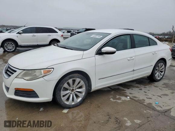 2012 Volkswagen CC Sport with VIN WVWMN7AN4CE515998, listed as a Copart auction lot 44262105 with 105,639 mi miles and Salvage Title. Bid and sale history available at carsss.com. Image 1.