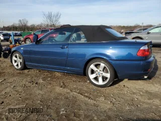 2005 BMW 3 Series 325Ci with VIN WBABW33485PL36210, listed as a Copart auction lot 86103064 with 115,715 mi miles and Salvage Title. Bid and sale history available at carsss.com. Image 2.