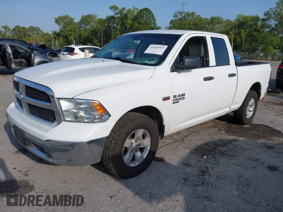 2019 Ram 1500 Express z VIN 1C6RR7FT8KS533686, wystawiony jako IAAI lot #41866997 z przebiegiem 199 502 mil mil oraz . Historia ofert i sprzedaży dostępna na DreamBid. Obrazek 2.