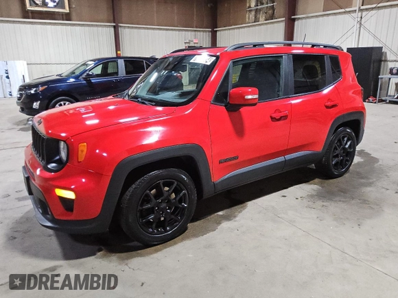 2020 Jeep Renegade Altitude with VIN ZACNJABB0LPL40445, listed as a Copart auction lot 79092234 with 188,438 mi miles and Clean Title. Bid and sale history available at DreamBid. Image 1.