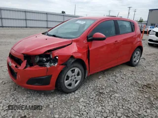 2015 Chevrolet Sonic LS with VIN 1G1JB6SH2F4156670, listed as a Copart auction lot 61572825 with 111,373 mi miles and Clean title. Bid and sale history available at DreamBid. Image 1.