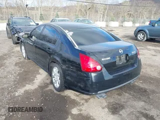 2007 Nissan Maxima 3.5 SE with VIN 1N4BA41EX7C816252, listed as a IAAI auction lot 41821707 with 119,080 mi miles. Bid and sale history available at carsss.com. Image 3.
