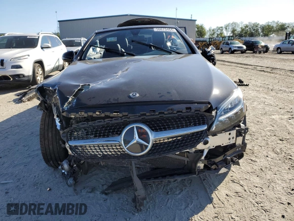 2020 Mercedes-Benz C 300 with VIN W1KWK8DB4LG001345, listed as a Copart auction lot 56673464 with Not Provided miles and Salvage Title. Bid and sale history available at DreamBid. Image 5.