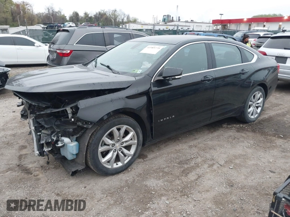 2019 Chevrolet Impala LT with VIN 1G11Z5S36KU104463, listed as a IAAI auction lot 41989775 with 56,364 mi miles and . Bid and sale history available at DreamBid. Image 18.