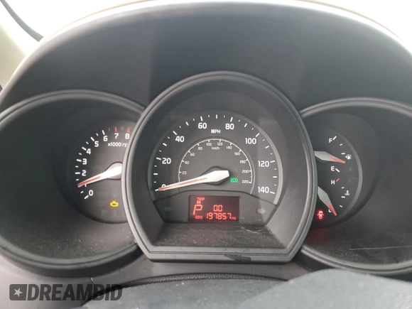 2016 Kia Rio LX with VIN KNADM4A36G6603898, listed as a Copart auction lot 86447884 with 197,857 mi miles and Clean Title. Bid and sale history available at carsss.com. Image 9.