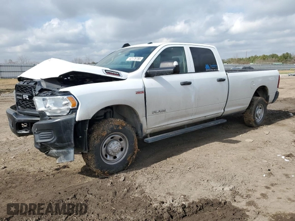 2020 Ram 2500 Tradesman with VIN 3C6UR5HJ7LG268634, listed as a Copart auction lot 42178795 with 50,323 mi miles and Salvage Title. Bid and sale history available at carsss.com. Image 1.