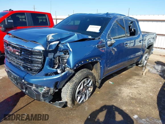 2024 GMC Sierra 1500 SLT with VIN 3GTPHDEDXRG299077, listed as a IAAI auction lot 41415109 with 16,141 mi miles and . Bid and sale history available at DreamBid. Image 2.