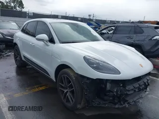 2023 Porsche Macan with VIN WP1AA2A56PLB17385, listed as a IAAI auction lot 41778547 with 25,044 mi miles. Bid and sale history available at carsss.com. Image 1.
