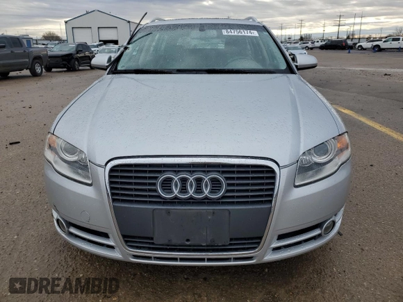 2005 Audi A4 2.0T with VIN WAUKF68E25A492703, listed as a Copart auction lot 84756174 with 68,771 mi miles and Salvage Title. Bid and sale history available at carsss.com. Image 5.