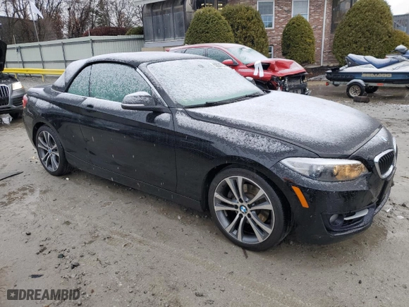2015 BMW 2 Series 228i xDrive with VIN WBA1K7C50FV472531, listed as a Copart auction lot 83634714 with 106,666 mi miles and Clean Title. Bid and sale history available at carsss.com. Image 4.