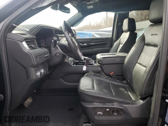 2022 GMC Yukon XL Denali with VIN 1GKS2JKL5NR351199, listed as a Copart auction lot 42366055 with 51,021 mi miles and Salvage Title. Bid and sale history available at carsss.com. Image 7.