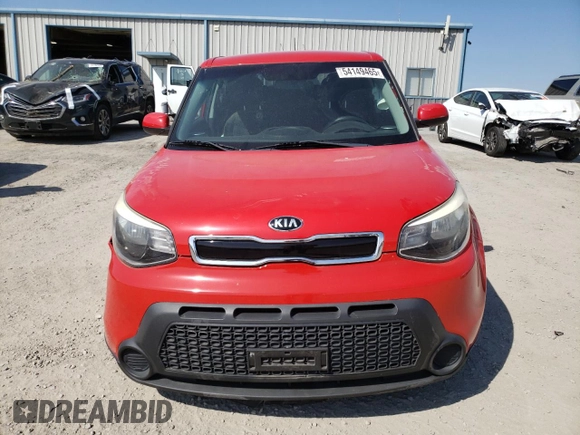 2015 Kia Soul + with VIN KNDJP3A54F7761822, listed as a Copart auction lot 54149465 with 81,220 mi miles and Salvage Title. Bid and sale history available at DreamBid. Image 5.