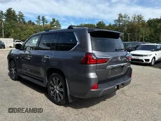 2020 Lexus LX with VIN JTJDY7AX0L4313221, listed as a Copart auction lot 88521095 with 127,142 mi miles and Clean Title. Bid and sale history available at carsss.com. Image 3.