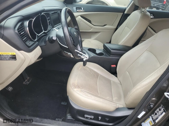 2013 Kia Optima EX with VIN 5XXGN4A76DG165882, listed as a Copart auction lot 51316695 with 86,087 mi miles and Salvage Title. Bid and sale history available at carsss.com. Image 7.