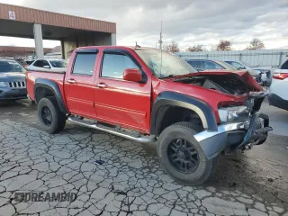2011 GMC Canyon SLT with VIN 1GTH6NFP1B8113219, listed as a Copart auction lot 80649194 with 120,979 mi miles and Salvage Title. Bid and sale history available at carsss.com. Image 4.
