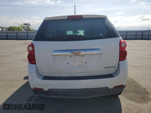 2015 Chevrolet Equinox LS with VIN 1GNALAEK9FZ112822, listed as a Copart auction lot 51872285 with 117,512 mi miles and Salvage Title. Bid and sale history available at DreamBid. Image 6.