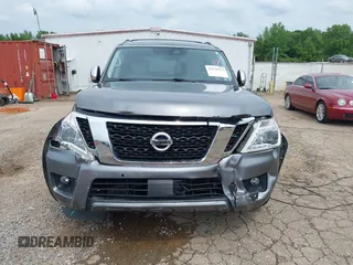 2019 Nissan Armada Platinum z VIN JN8AY2NF3K9351025, wystawiony jako IAAI lot #42270227 z przebiegiem 105 621 mil mil oraz . Historia ofert i sprzedaży dostępna na DreamBid. Obrazek 12.