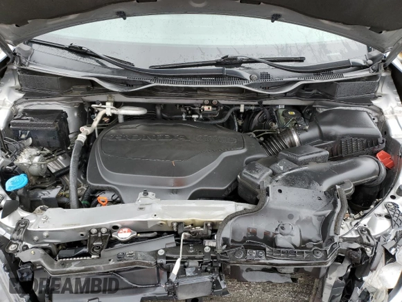 2018 Honda Odyssey EX-L with VIN 5FNRL6H74JB014179, listed as a Copart auction lot 47287415 with 238,216 mi miles and Salvage Title. Bid and sale history available at carsss.com. Image 12.