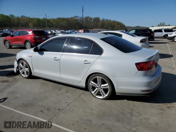 2017 Volkswagen Jetta GLI with VIN 3VW5T7AJ3HM337023, listed as a Copart auction lot 53444155 with 210,149 mi miles and Salvage title. Bid and sale history available at DreamBid. Image 2.