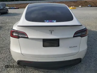 2021 Tesla Model Y Performance z VIN 5YJYGDEF0MF258819, wystawiony jako Copart lot #53944085 z przebiegiem 55 252 mil mil oraz Szkoda całkowita • Salvage title. Historia ofert i sprzedaży dostępna na DreamBid. Obrazek 6.