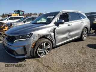 2023 Kia Sorento SX Prestige z VIN KNDRMDLG7P5139194, wystawiony jako Copart lot #49648035 z przebiegiem 70 675 mil mil oraz Szkoda całkowita • Salvage title. Historia ofert i sprzedaży dostępna na DreamBid. Obrazek 1.