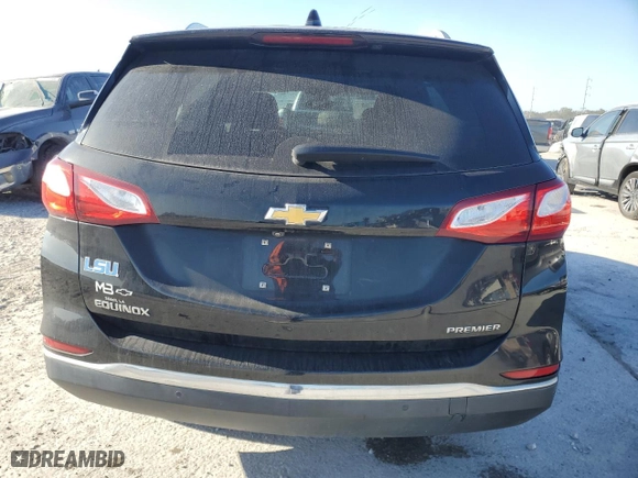 2021 Chevrolet Equinox Premier with VIN 2GNAXNEV7M6130413, listed as a Copart auction lot 86219664 with 96,631 mi miles and Salvage Title. Bid and sale history available at carsss.com. Image 6.