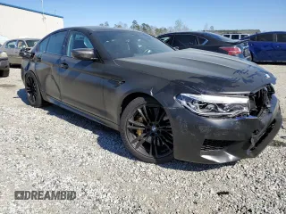 2019 BMW M5 Competition with VIN WBSJF0C52KB446631, listed as a Copart auction lot 43966313 with 44,920 mi miles. Bid and sale history available at carsss.com. Image 4.
