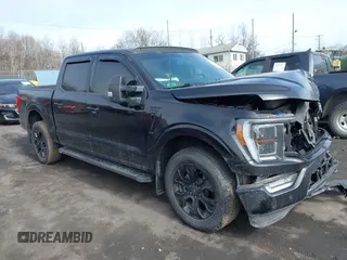 2023 Ford F-150 XL with VIN 1FTFW1E86PFA01853, listed as a IAAI auction lot 41640724 with 35,383 mi miles. Bid and sale history available at carsss.com. Image 1.