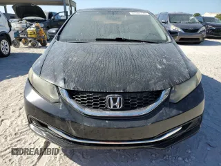2015 Honda Civic Sedan LX with VIN 2HGFB2F59FH500103, listed as a Copart auction lot 53107135 with Not Provided miles and Salvage Title. Bid and sale history available at carsss.com. Image 5.