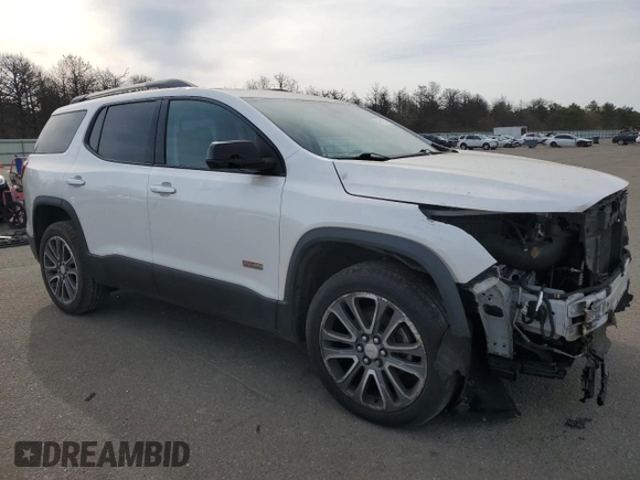 2017 GMC Acadia SLT with VIN 1GKKNVLS7HZ225192, listed as a Copart auction lot 54241675 with 140,546 mi miles and Salvage title. Bid and sale history available at DreamBid. Image 4.