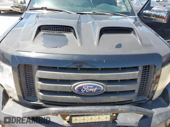 2012 Ford F-150 XL with VIN 1FTFW1EF4CFB65725, listed as a Copart auction lot 61104355 with 160,932 mi miles and Clean title. Bid and sale history available at DreamBid. Image 11.