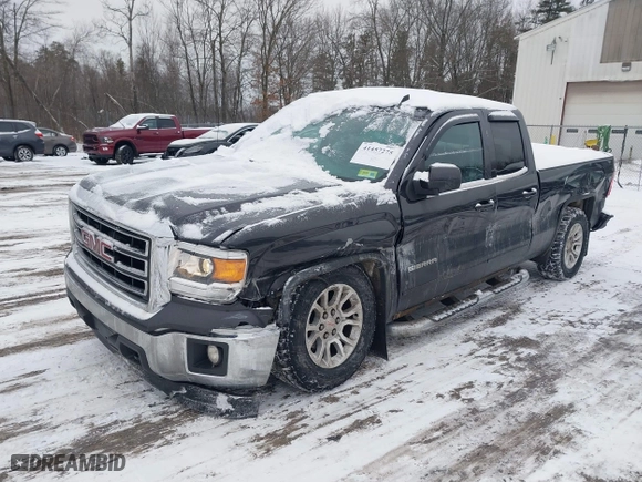 2015 GMC Sierra 1500 SLE with VIN 1GTV2UEC5FZ163547, listed as a IAAI auction lot 41457275 with 149,290 mi miles. Bid and sale history available at carsss.com. Image 6.