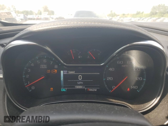 2014 Chevrolet Impala LTZ with VIN 1G1155S38EU169167, listed as a Copart auction lot 73174254 with 156,884 mi miles and Salvage Title. Bid and sale history available at DreamBid. Image 9.