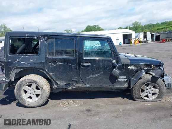 2017 Jeep Wrangler Unlimited Sport with VIN 1C4HJWDG5HL714291, listed as a IAAI auction lot 42383679 with 138,201 mi miles and . Bid and sale history available at DreamBid. Image 13.