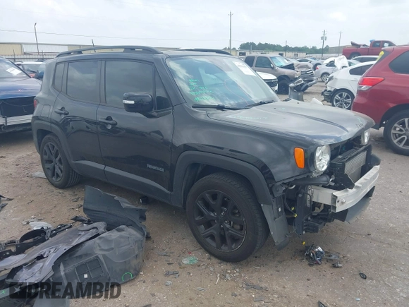 2018 Jeep Renegade Latitude z VIN ZACCJABB1JPH78270, wystawiony jako IAAI lot #41916097 z przebiegiem 57 138 mil mil oraz . Historia ofert i sprzedaży dostępna na DreamBid. Obrazek 1.