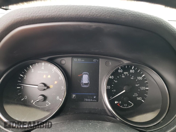 2019 Nissan Rogue SL with VIN 5N1AT2MV4KC802559, listed as a Copart auction lot 49827525 with 78,664 mi miles and Salvage Title. Bid and sale history available at carsss.com. Image 9.