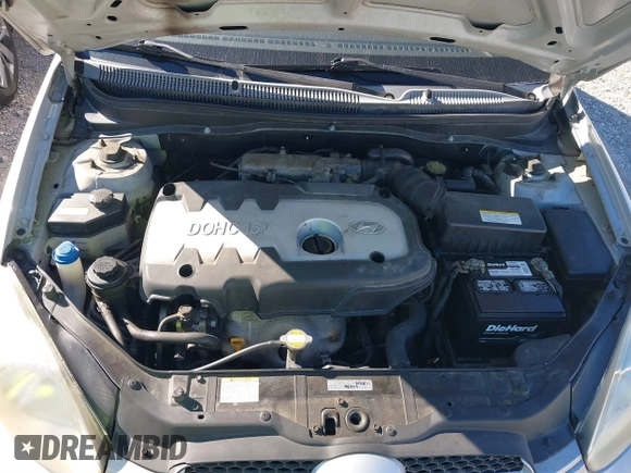 2007 Hyundai Accent GS with VIN KMHCM36C47U003261, listed as a IAAI auction lot 40883034 with 108,725 mi miles. Bid and sale history available at carsss.com. Image 10.