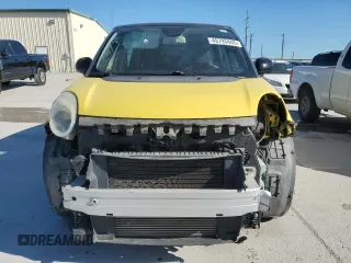 2014 FIAT 500L Trekking with VIN ZFBCFADH9EZ021436, listed as a Copart auction lot 49793445 with 59,480 mi miles and Salvage Title. Bid and sale history available at DreamBid. Image 5.