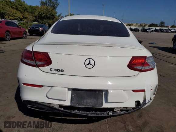 2017 Mercedes-Benz C 300 with VIN WDDWJ4JB9HF475756, listed as a Copart auction lot 47280885 with 93,585 mi miles and Salvage Title. Bid and sale history available at DreamBid. Image 6.