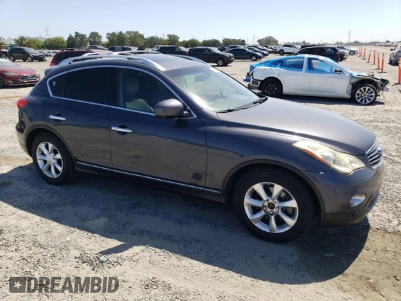 2010 Infiniti EX Journey z VIN JN1AJ0HR3AM755614, wystawiony jako Copart lot #60746375 z przebiegiem 137 318 mil mil oraz Szkoda całkowita • Salvage title. Historia ofert i sprzedaży dostępna na DreamBid. Obrazek 4.