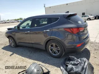 2017 Hyundai Santa Fe 2.4L with VIN 5XYZTDLB7HG452021, listed as a Copart auction lot 62024935 with 106,906 mi miles and Salvage title. Bid and sale history available at DreamBid. Image 2.