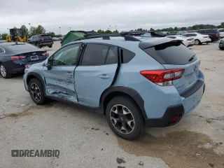 2020 Subaru Crosstrek Premium with VIN JF2GTAECXL8220753, listed as a Copart auction lot 59567835 with 53,857 mi miles and Salvage title. Bid and sale history available at DreamBid. Image 2.