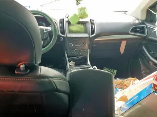 2019 Ford Edge SEL с VIN 2FMPK3J94KBC19595, выставлен на аукционе Copart как лот 62824025 с пробегом Не указан миль и Списание • Salvage title. История ставок и продаж доступна на DreamBid. Изображение 8.