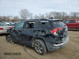 2020 GMC Terrain SLT with VIN 3GKALVEV5LL265232, listed as a Copart auction lot 46223335 with 94,704 mi miles and Salvage title. Bid and sale history available at DreamBid. Image 2.