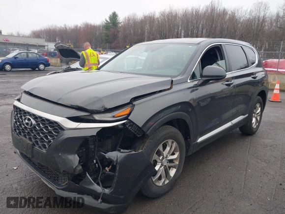 2020 Hyundai Santa Fe SE with VIN 5NMS2CAD8LH258275, listed as a IAAI auction lot 41912687 with 80,467 mi miles and . Bid and sale history available at DreamBid. Image 18.