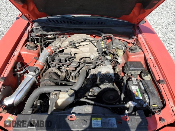 2000 Ford Mustang with VIN 1FAFP4045YF162222, listed as a Copart auction lot 52357355 with 216,251 mi miles and Salvage Title. Bid and sale history available at carsss.com. Image 11.