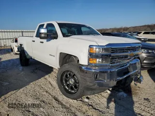 2018 Chevrolet Silverado 3500HD Work Truck with VIN 1GC5KYCG2JZ144704, listed as a Copart auction lot 83079484 with Not Provided miles and Salvage Title. Bid and sale history available at DreamBid. Image 4.